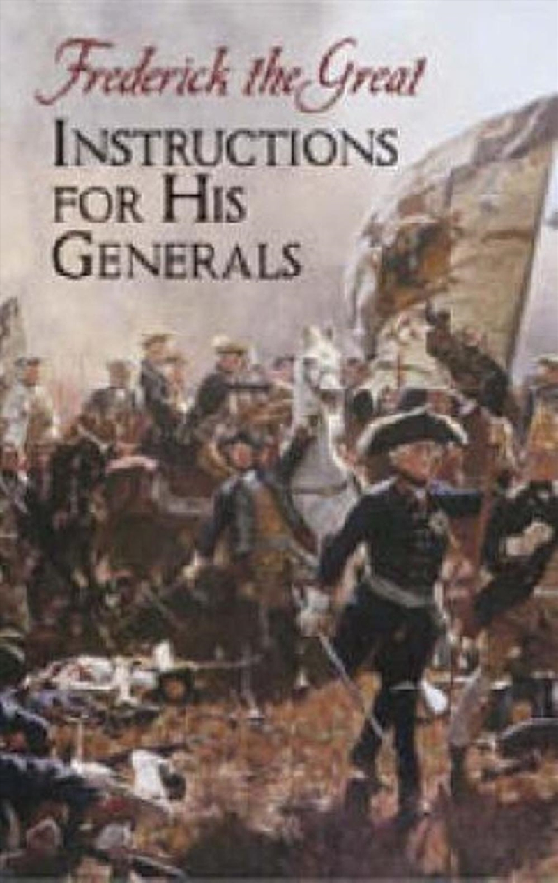 Instructions for His Generals/Product Detail/History