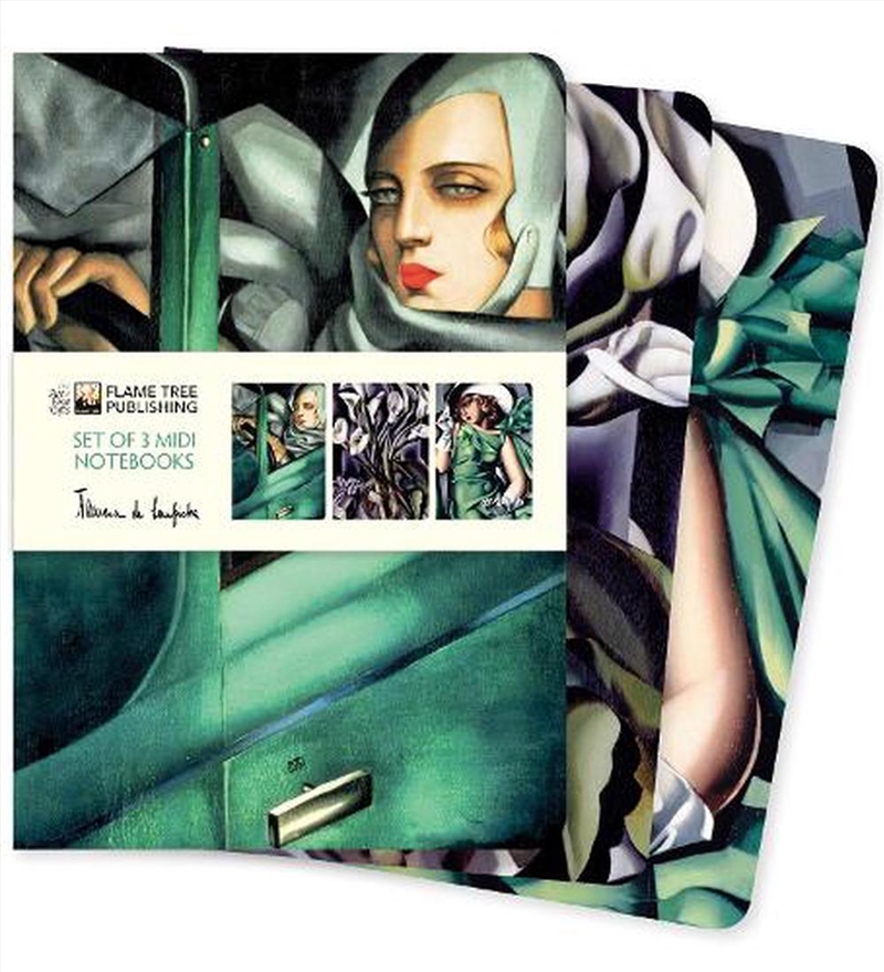 Midi Notebook Collection: Tamara de Lempicka (Set of 3)/Product Detail/Notebooks & Journals