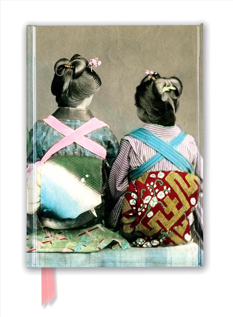 Foiled Journal #190: Japanese Dancers Wearing Traditional Kimonos/Product Detail/Notebooks & Journals