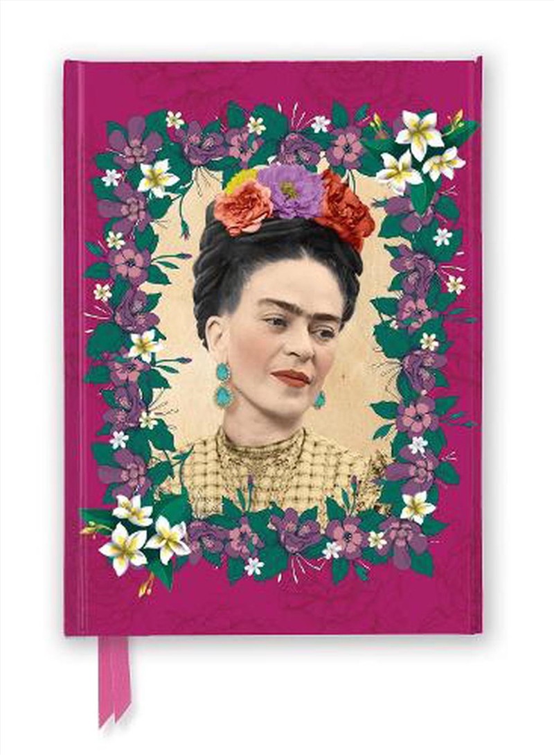 Foiled Journal #332: Frida Kahlo, Dark Pink/Product Detail/Notebooks & Journals