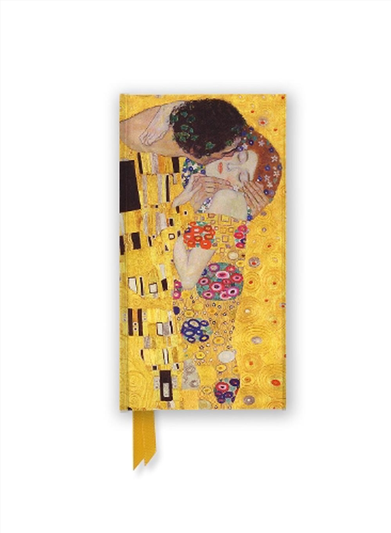 Foiled Slimline Journal #04: Gustav Klimt, The Kiss/Product Detail/Notebooks & Journals