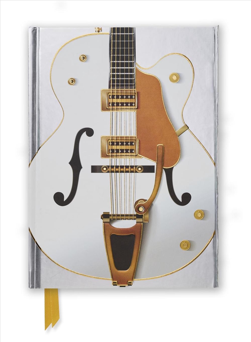 Foiled Journal #65: Gretsch White Falcon Guitar/Product Detail/Notebooks & Journals