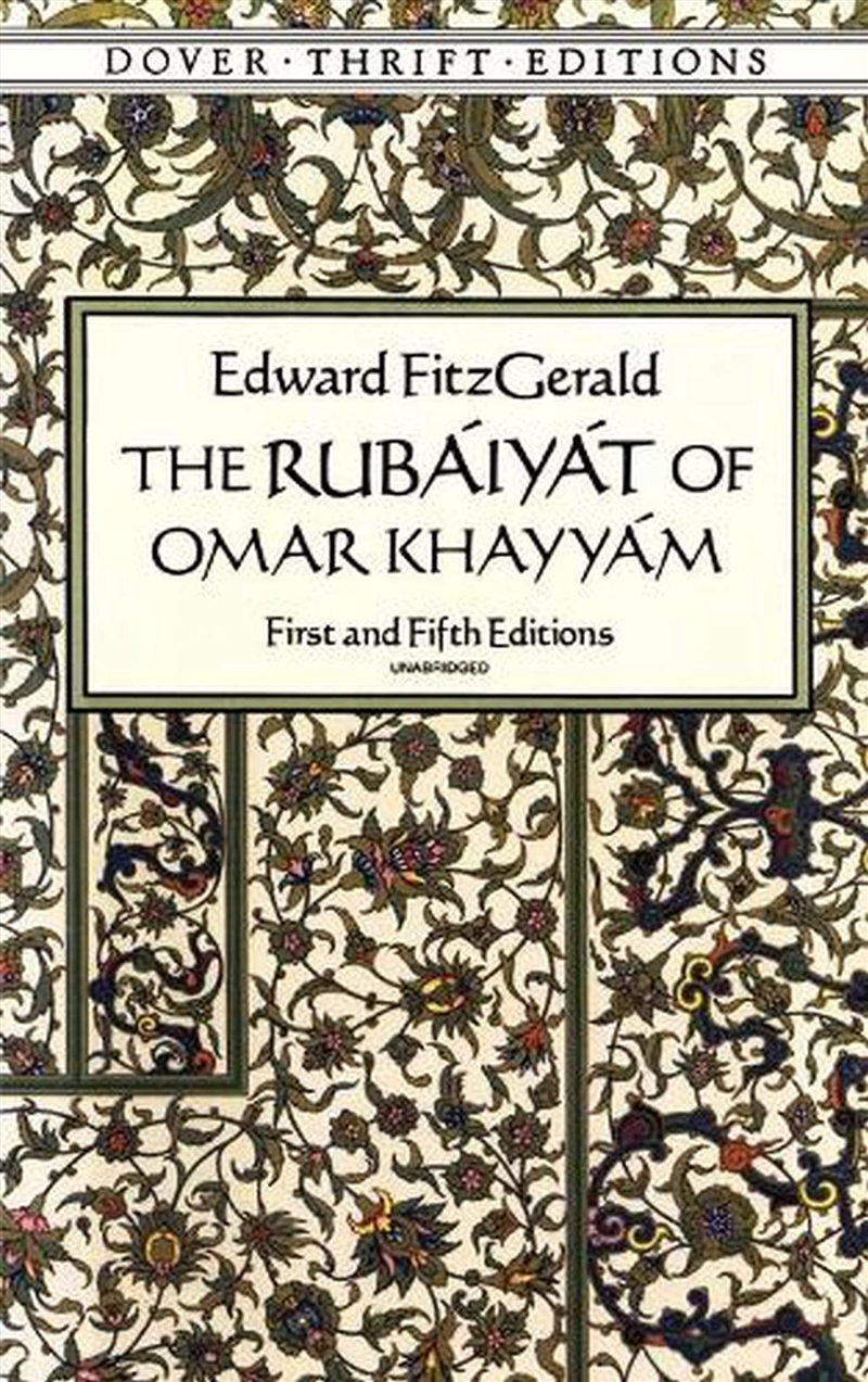 Rubaiyat of Omar Khayyam: First and Fifth Editions/Product Detail/Reading