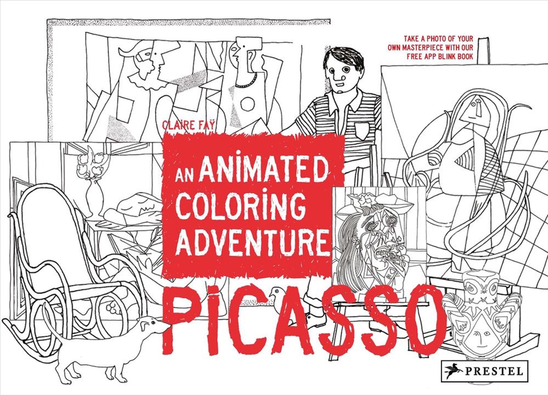 Picasso: An Animated Coloring Adventure/Product Detail/Kids Colouring