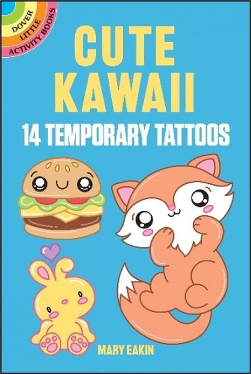 Cute Kawaii Tattoos/Product Detail/Kids Activity Books
