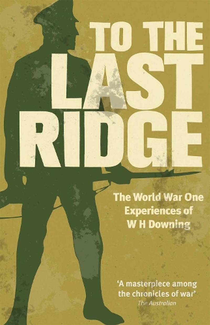 To the Last Ridge/Product Detail/History
