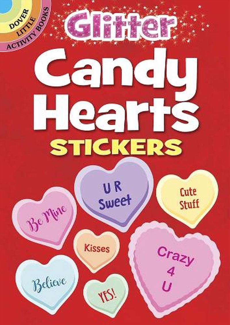 Glitter Candy Hearts Stickers/Product Detail/Kids Activity Books