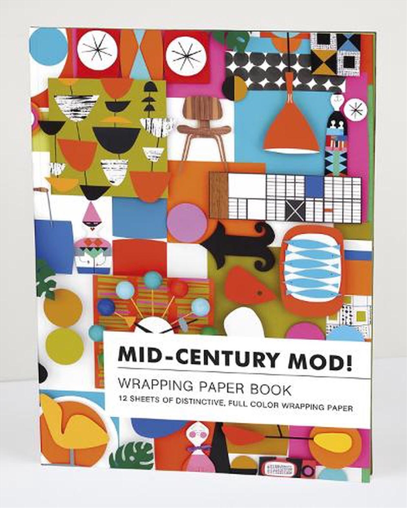 Mid-Century Mod! Wrapping Paper Book/Product Detail/Party Accessories