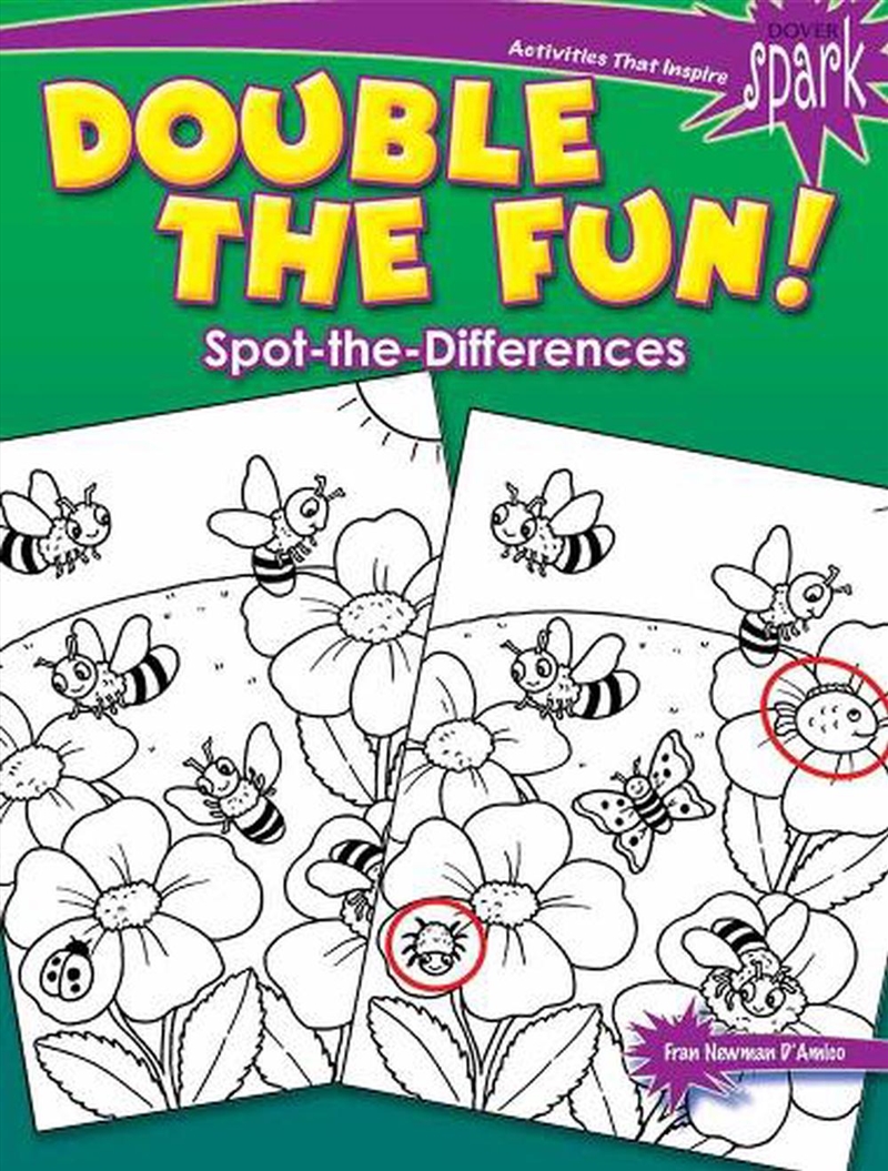 SPARK Double the Fun! Spot-the-Differences/Product Detail/Kids Activity Books