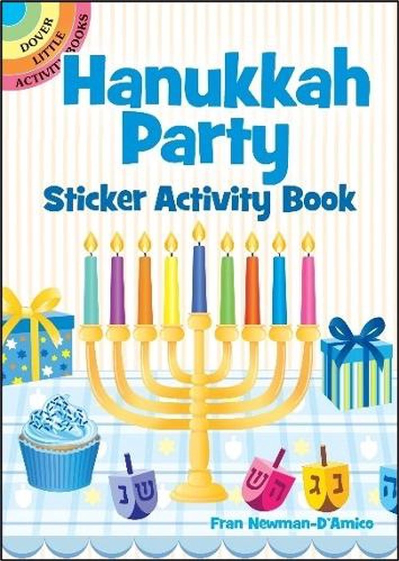 Hanukkah Party Sticker Activity Book/Product Detail/Kids Activity Books