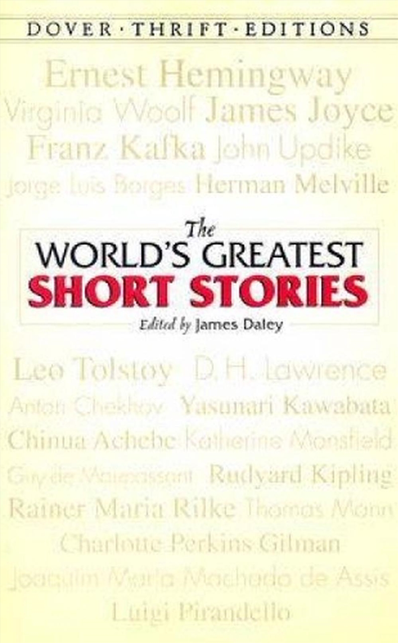 World's Greatest Short Stories: Selections from Hemingway, Tolstoy, Woolf, Chekhov, Joyce, Updike an/Product Detail/General Fiction Books