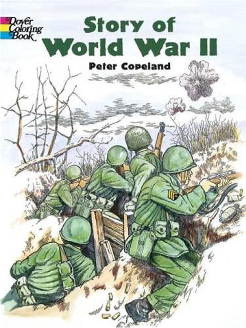 Story of World War II Coloring Book/Product Detail/Adults Colouring