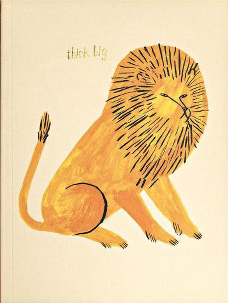 Big Cat Lion: GreenJournal/Product Detail/Notebooks & Journals
