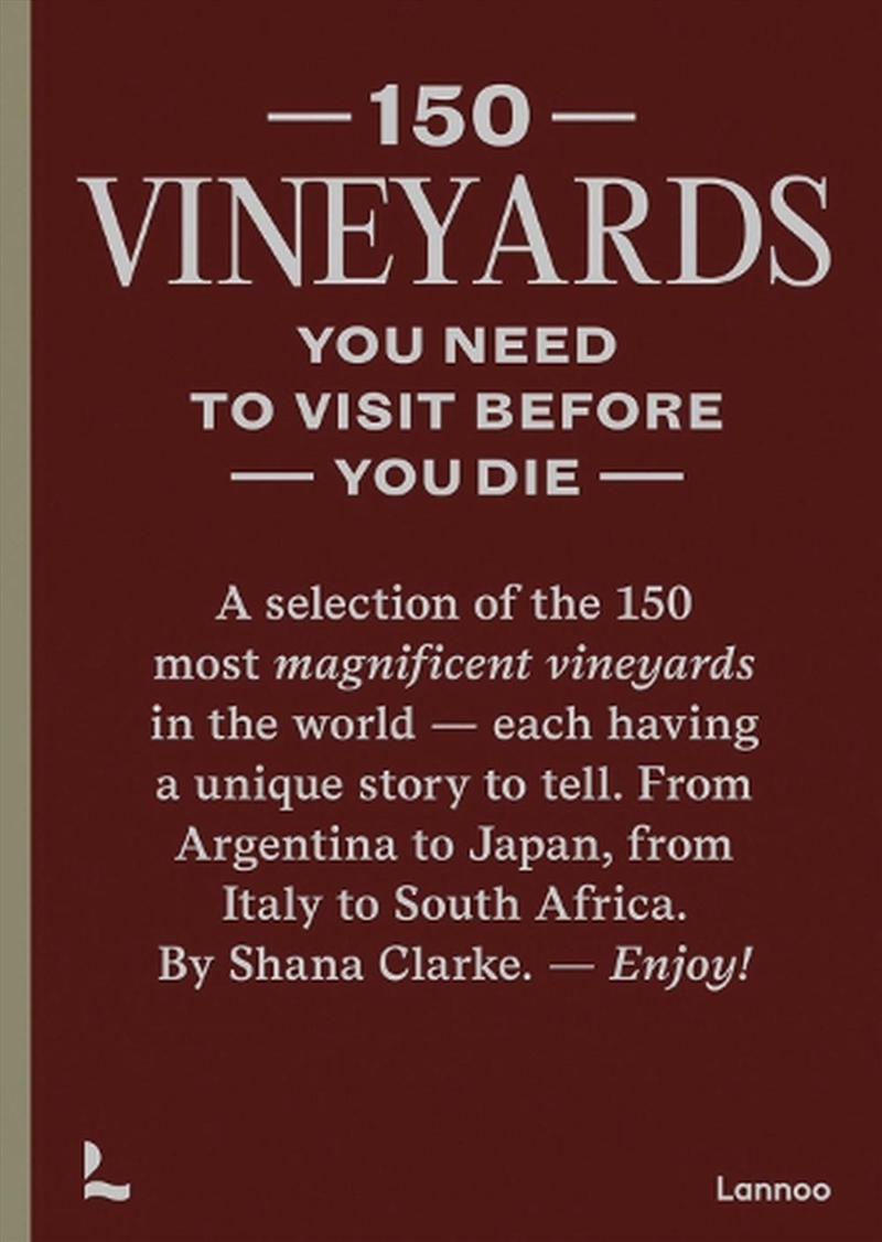 150 Vineyards You Need to Visit Before You Die/Product Detail/Travel & Holidays