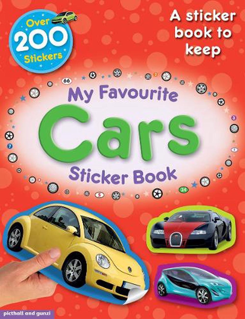 My Favourite Sticker Book: Cars/Product Detail/Early Childhood Fiction Books