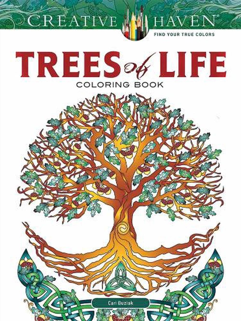Creative Haven Trees of Life Coloring Book/Product Detail/Kids Colouring