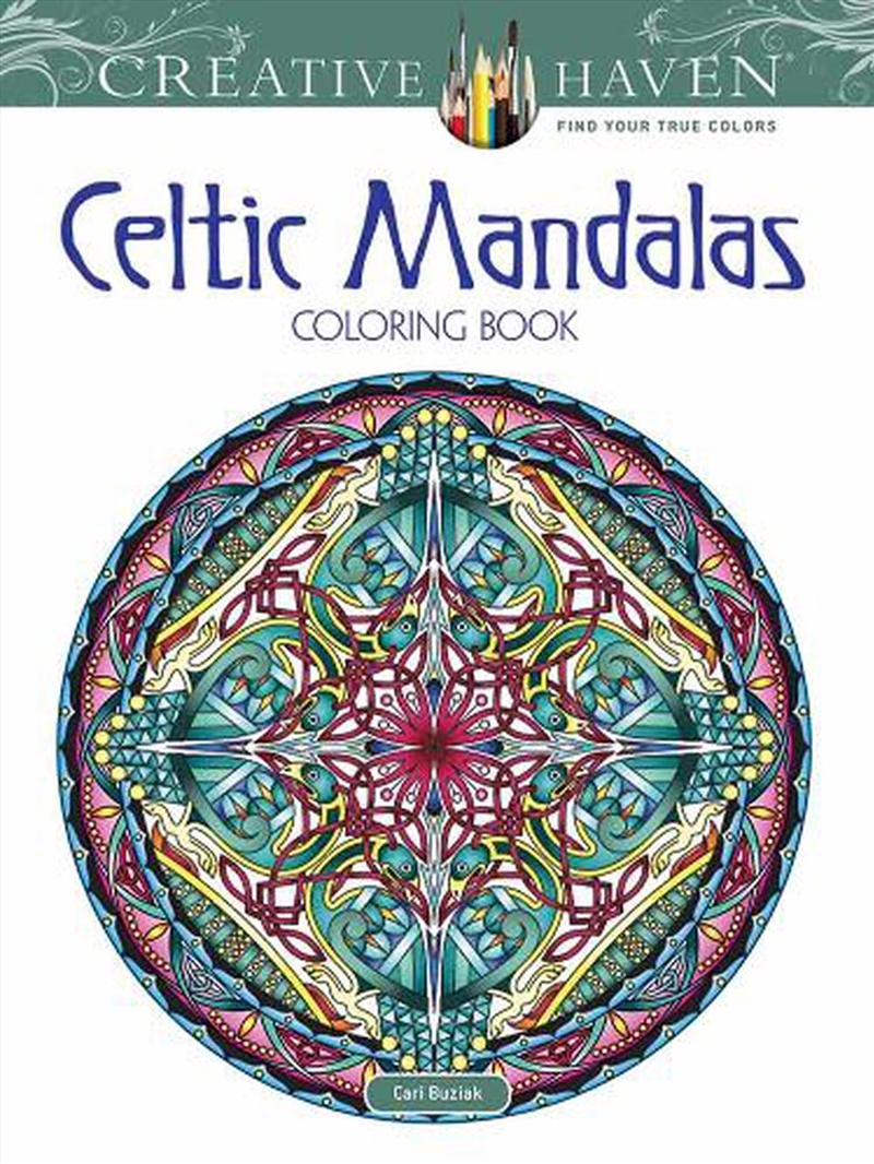 Creative Haven Celtic Mandalas Coloring Book/Product Detail/Kids Colouring