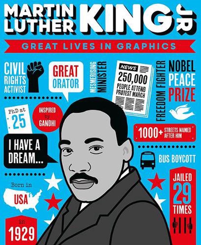 Great Lives in Graphics: Martin Luther King/Product Detail/Childrens