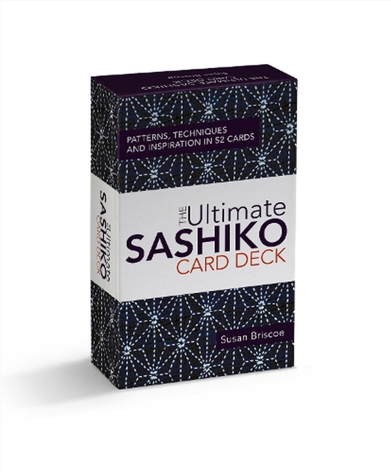 Ultimate Sashiko Card Deck: Patterns, Technique and Inspiration in 52 Cards/Product Detail/Crafts & Handiwork