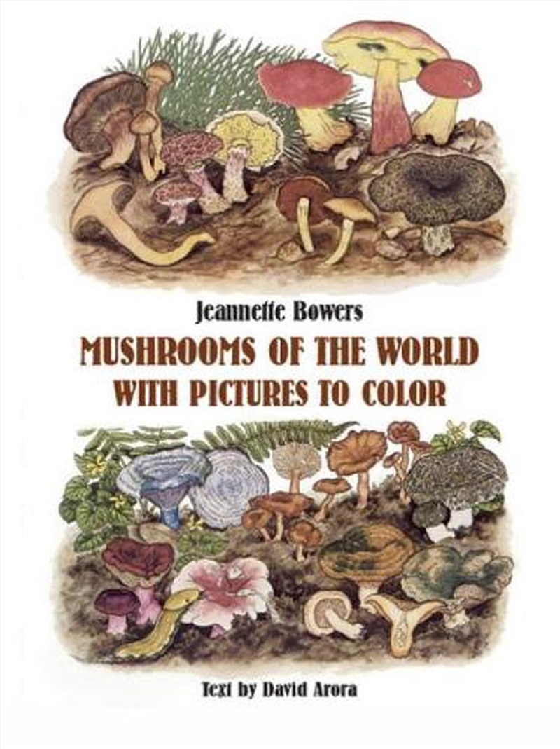 Mushrooms of the World with Pictures to Color/Product Detail/Early Childhood Fiction Books