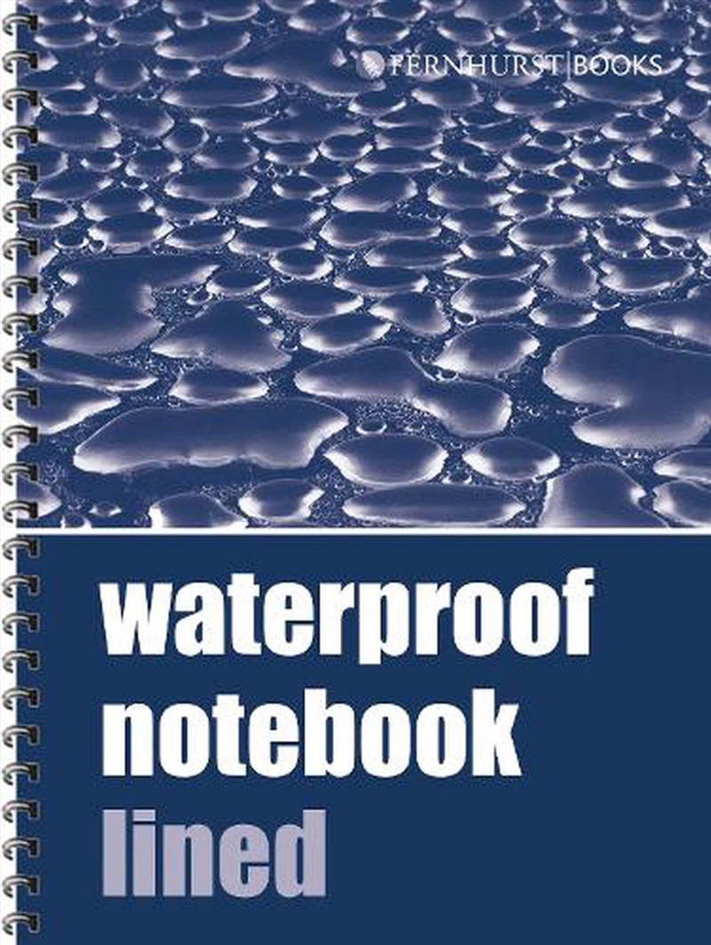 Waterproof Notebook Lined/Product Detail/Notebooks & Journals