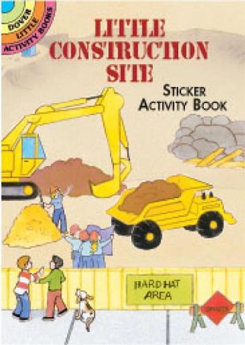 Little Construction Site Sticker Activity Book/Product Detail/Kids Activity Books