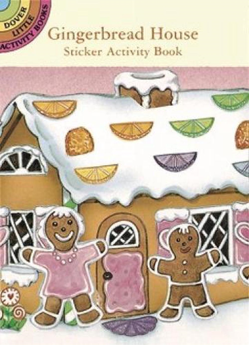 Gingerbread House Sticker Activity Book/Product Detail/Kids Activity Books