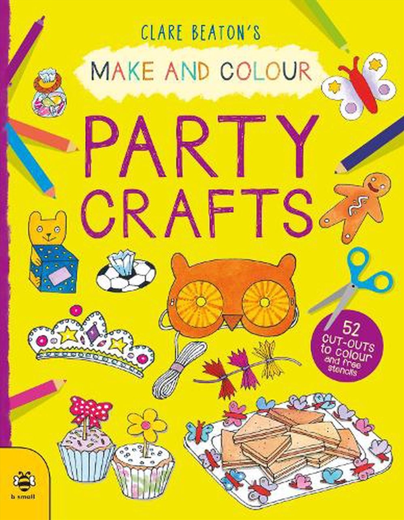 Make and Colour Party Crafts/Product Detail/Kids Activity Books
