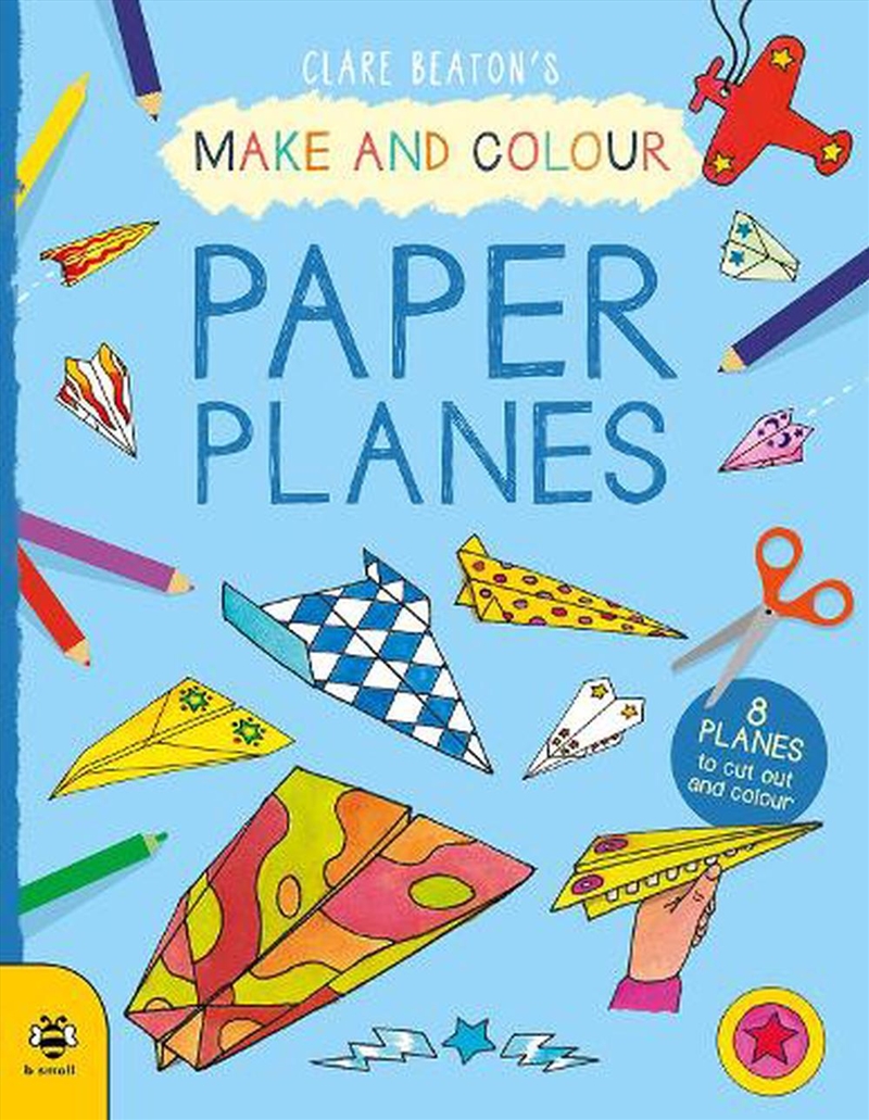 Make and Colour Paper Planes/Product Detail/Kids Activity Books