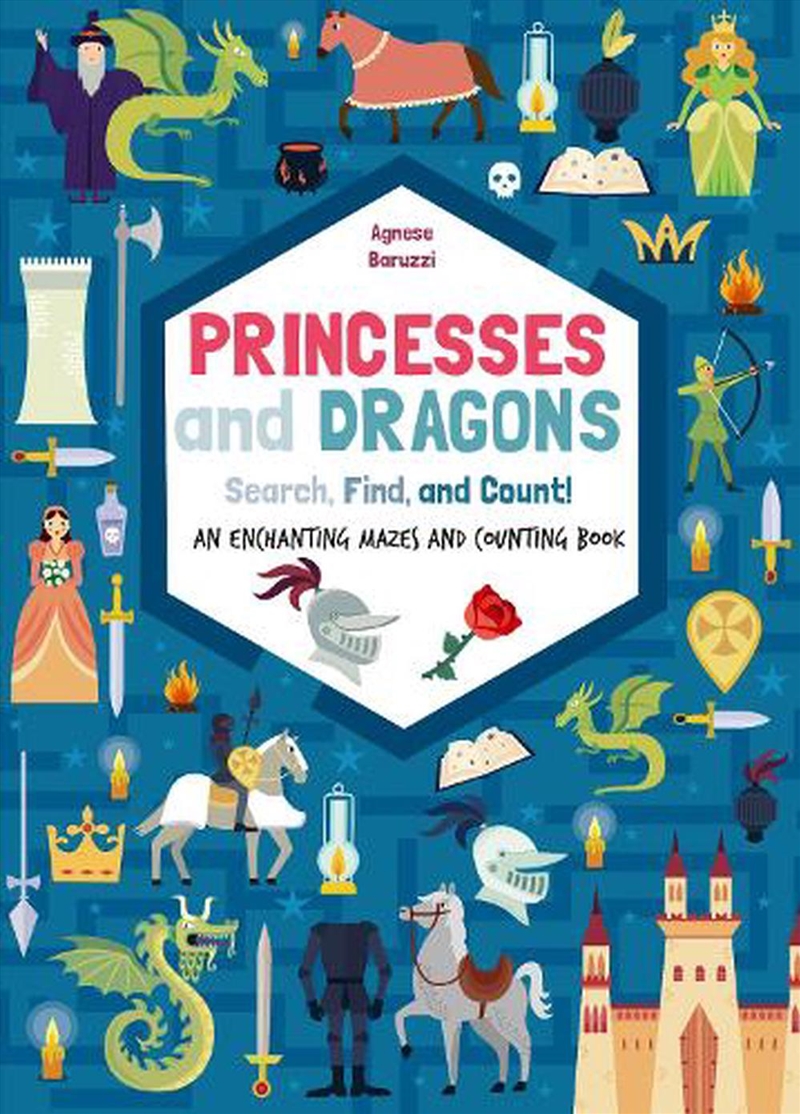 Princesses and Dragons: Search, Find and Count/Product Detail/Kids Activity Books