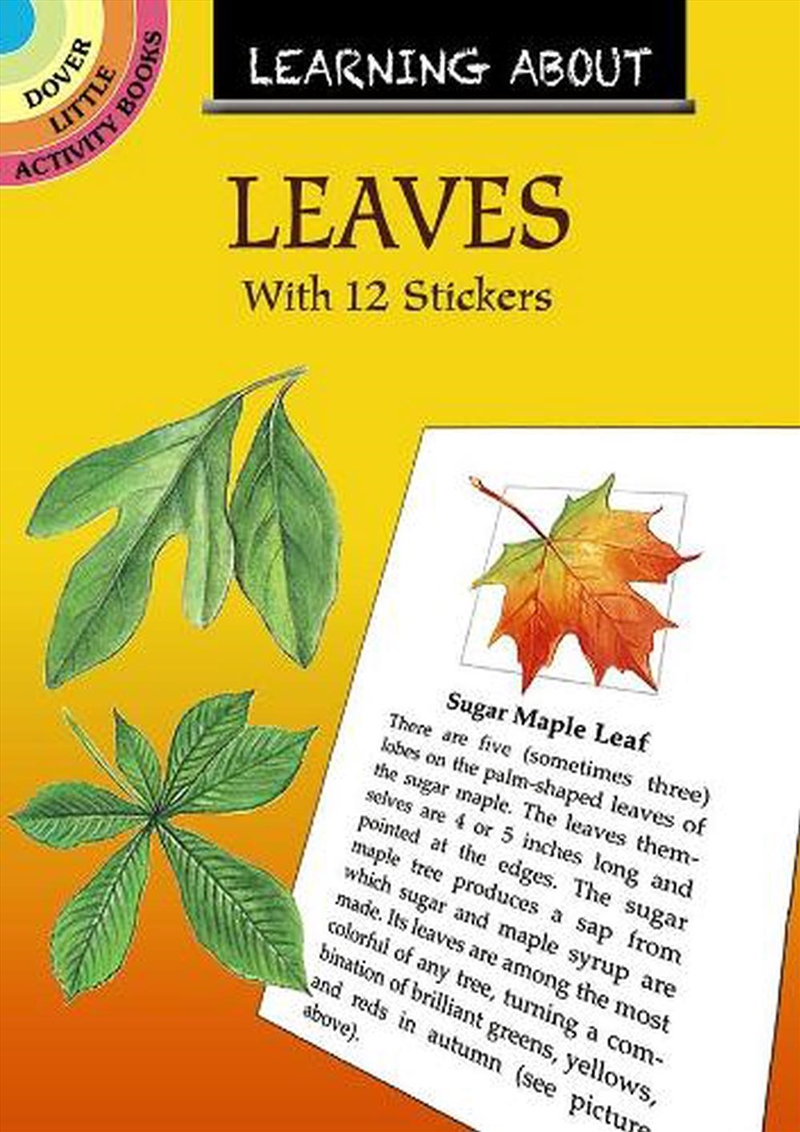 Learning About Leaves: With 12 Stickers/Product Detail/Kids Activity Books