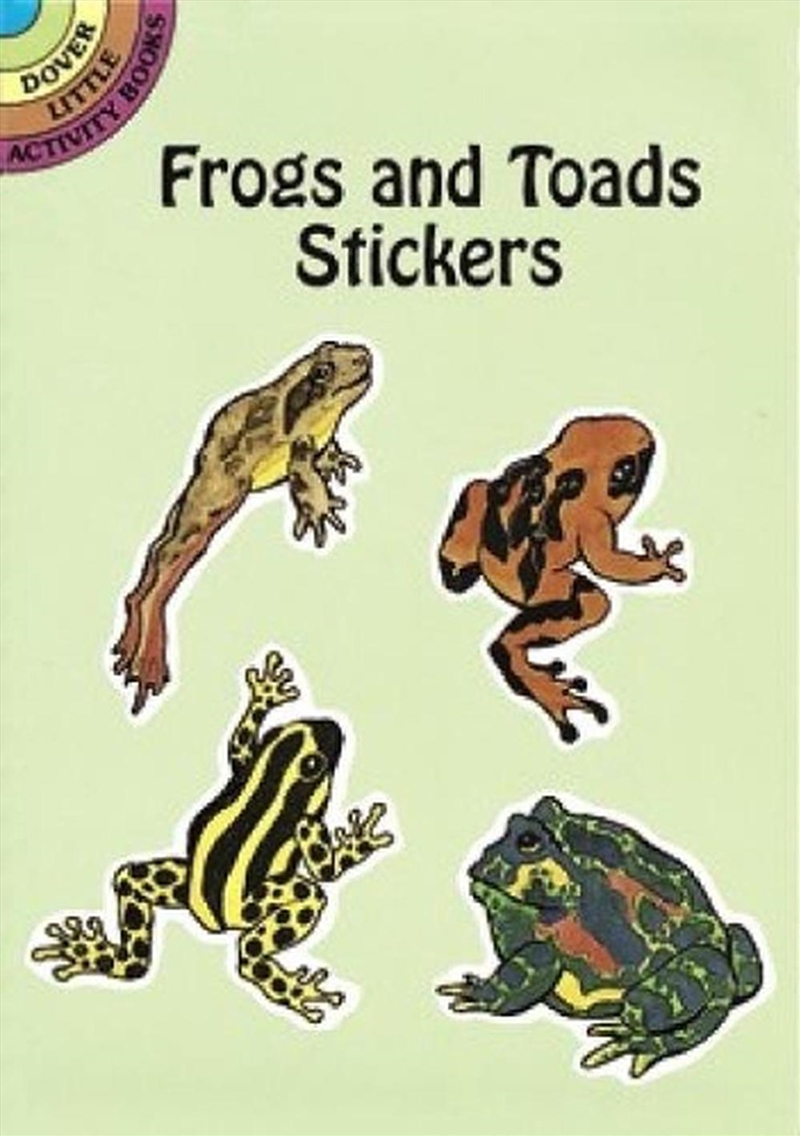 Frogs and Toads Stickers/Product Detail/Kids Activity Books