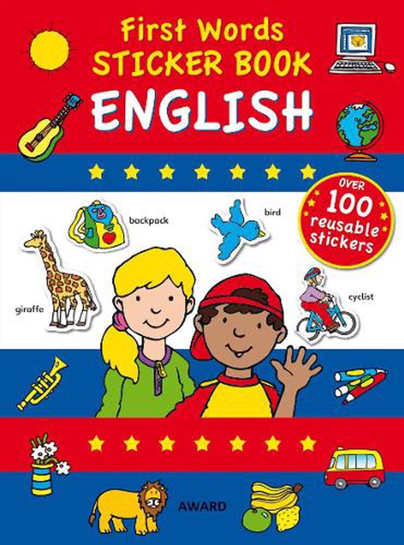 First Words Sticker Book: English/Product Detail/Early Childhood Fiction Books