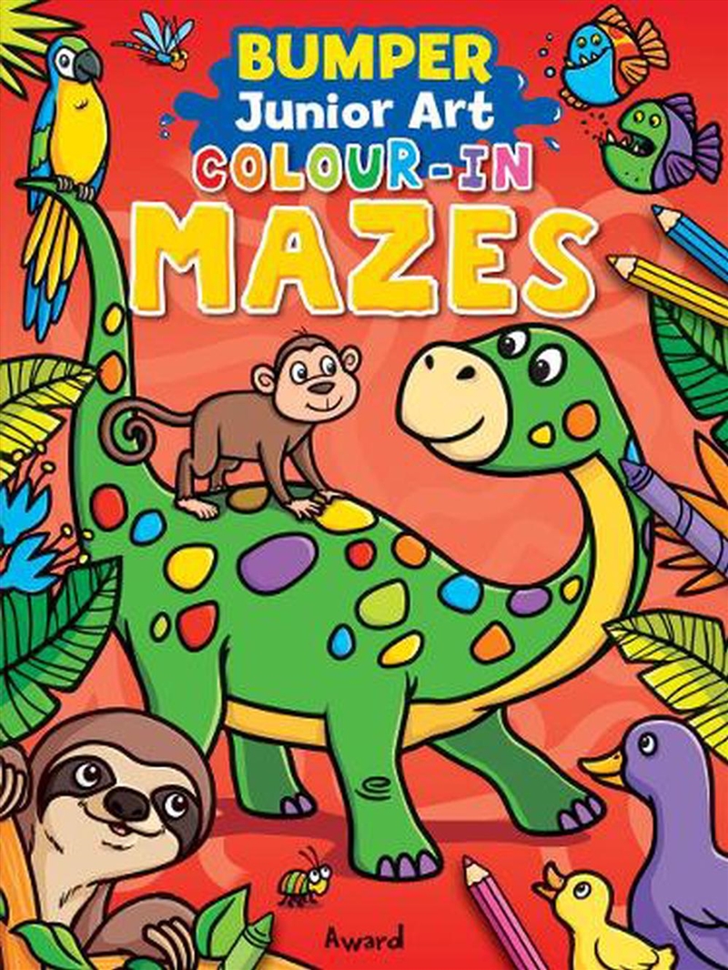 Bumper Junior Art Colour in Mazes/Product Detail/Early Childhood Fiction Books