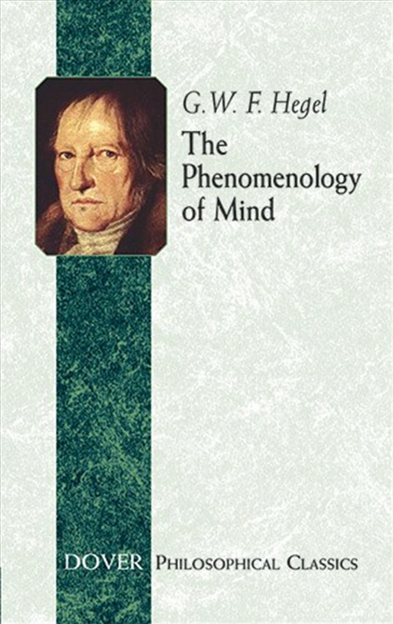 Phenomenology of Mind/Product Detail/Society & Culture