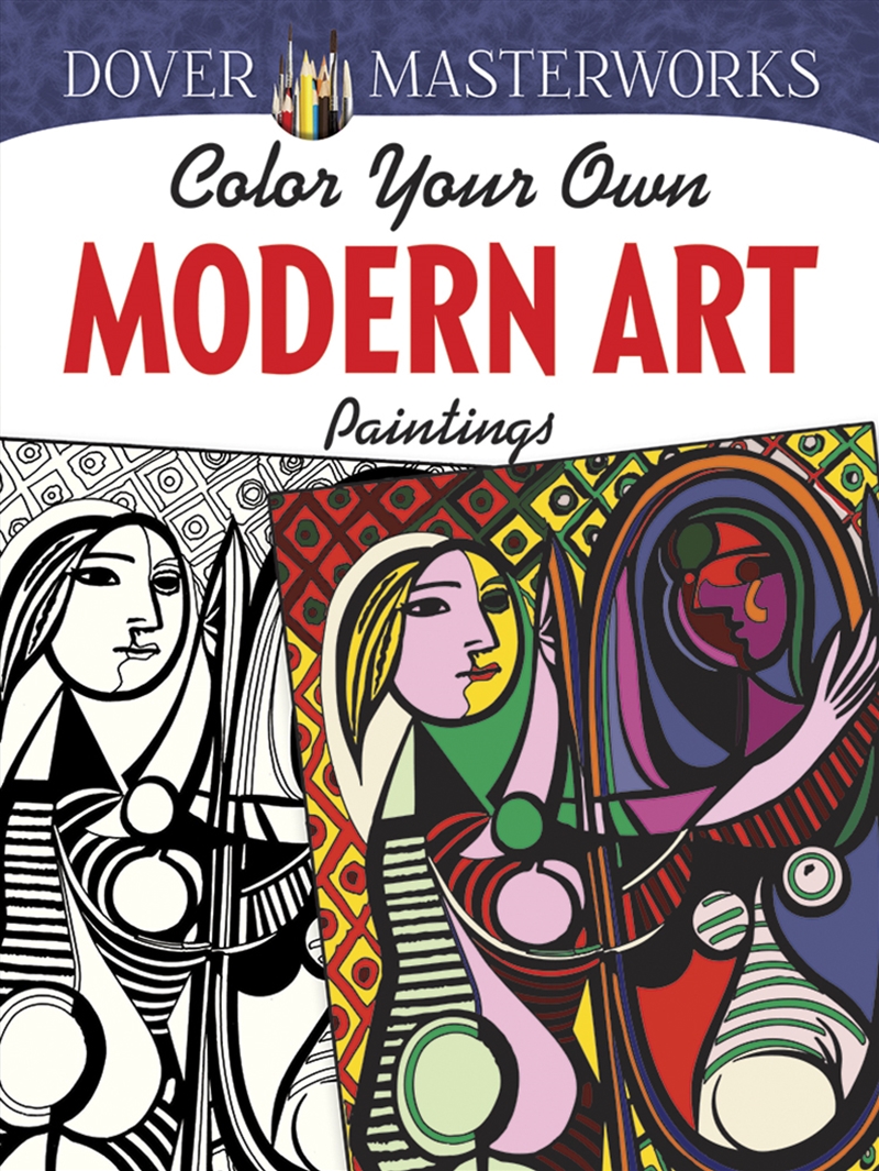 Dover Masterworks: Color Your Own Modern Art Paintings/Product Detail/Crafts & Handiwork
