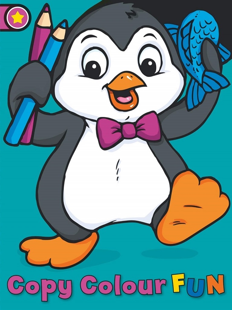 Copy Colour Fun: Penguin/Product Detail/Kids Colouring