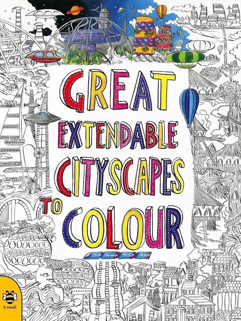 Great Extendable Cityscapes to Colour/Product Detail/Kids Colouring
