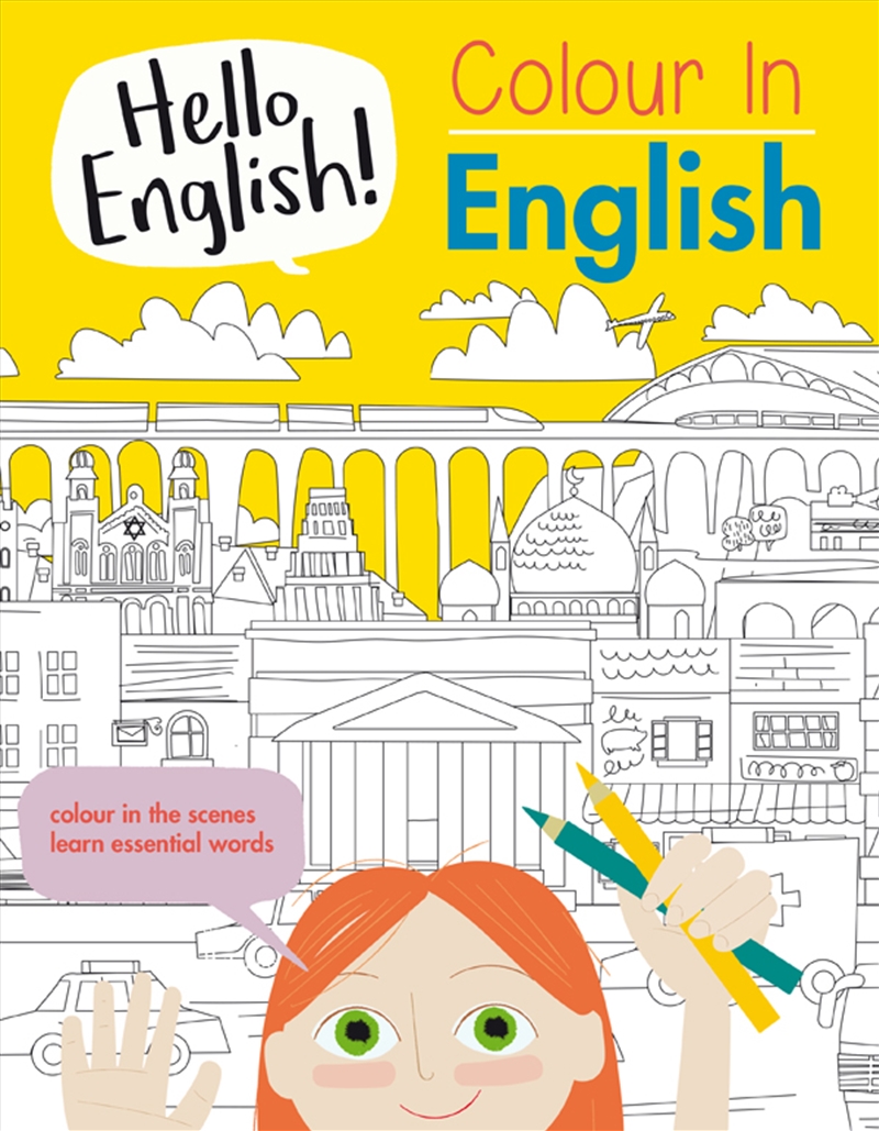 Hello English! Colour in English/Product Detail/Kids Educational