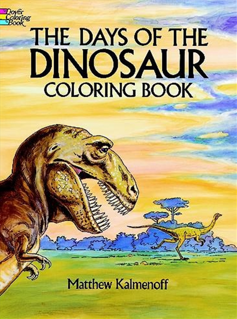 Days of the Dinosaur Coloring Book/Product Detail/Kids Colouring