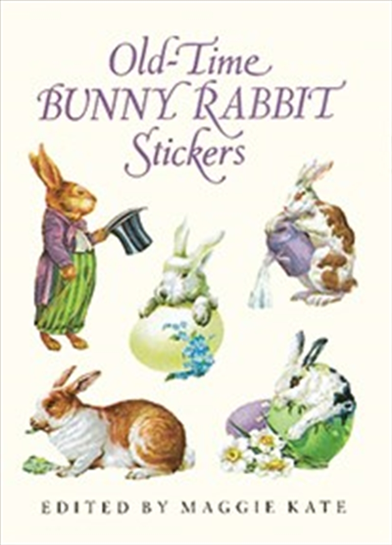 Old-Time Bunny Rabbit Stickers/Product Detail/Crafts & Handiwork