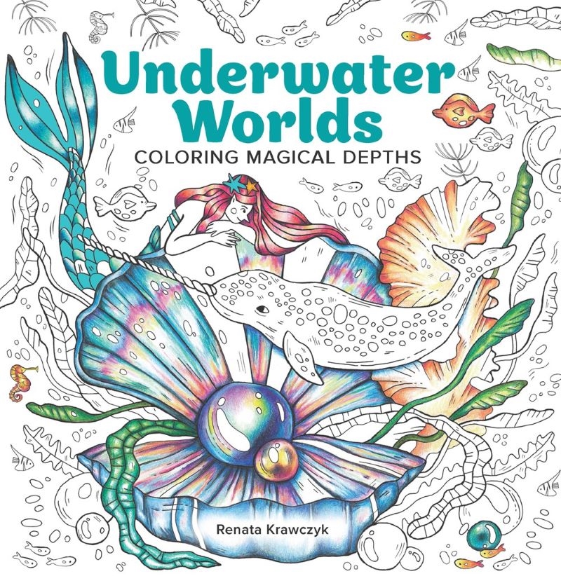 Underwater Worlds: Coloring Magical Depths/Product Detail/Crafts & Handiwork