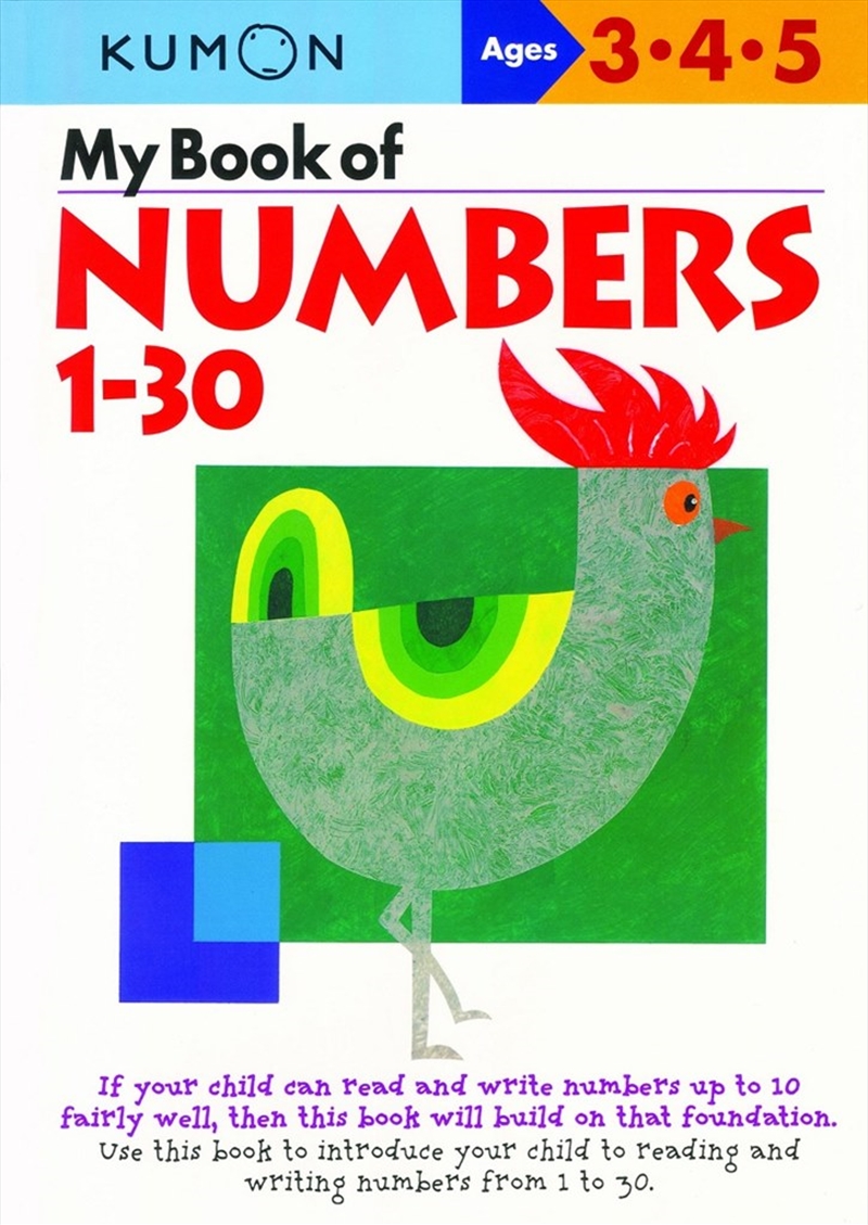 My Book of Numbers 1-30/Product Detail/Children