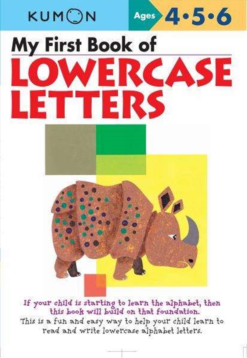 My First Book of Lowercase Letters/Product Detail/Children
