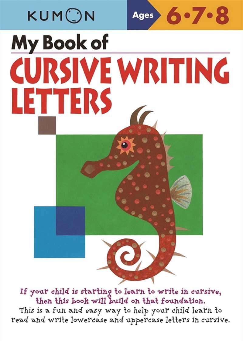 My Book of Cursive Writing: Letters/Product Detail/Children