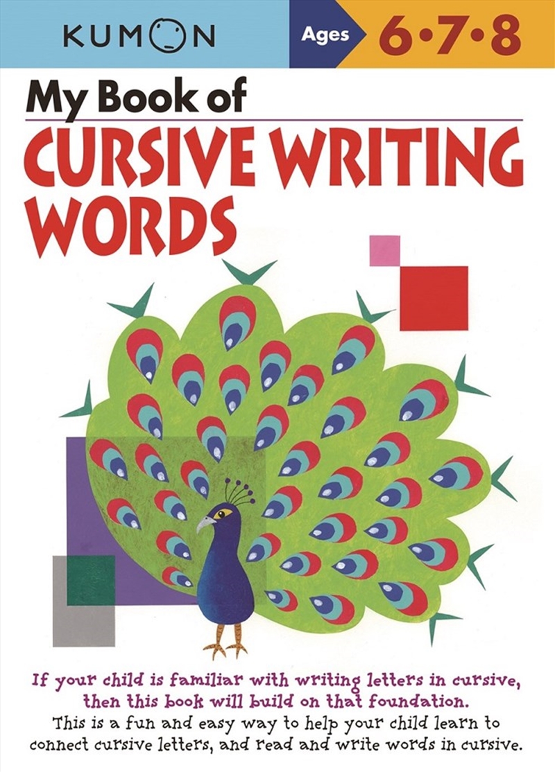 My Book of Cursive Writing: Words/Product Detail/Children