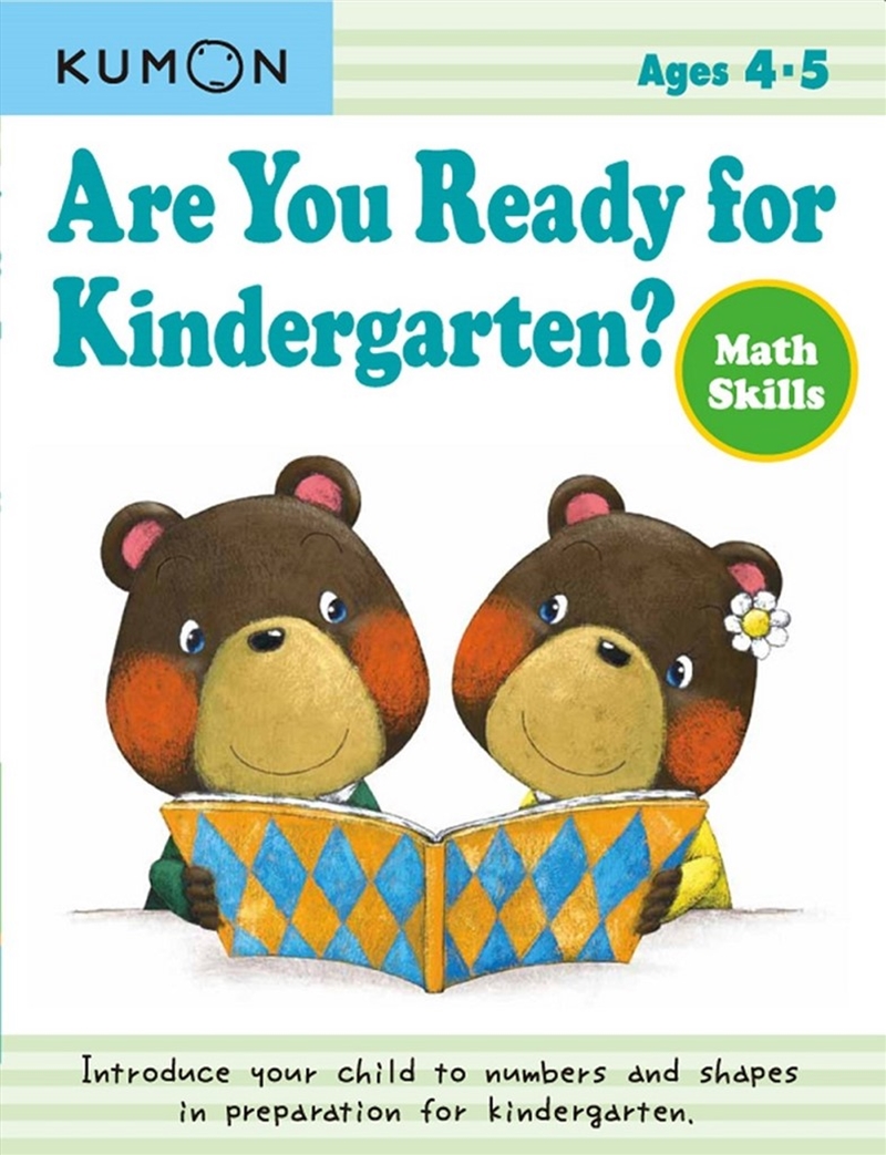 Are You Ready for Kindergarten? Math Skills/Product Detail/Children
