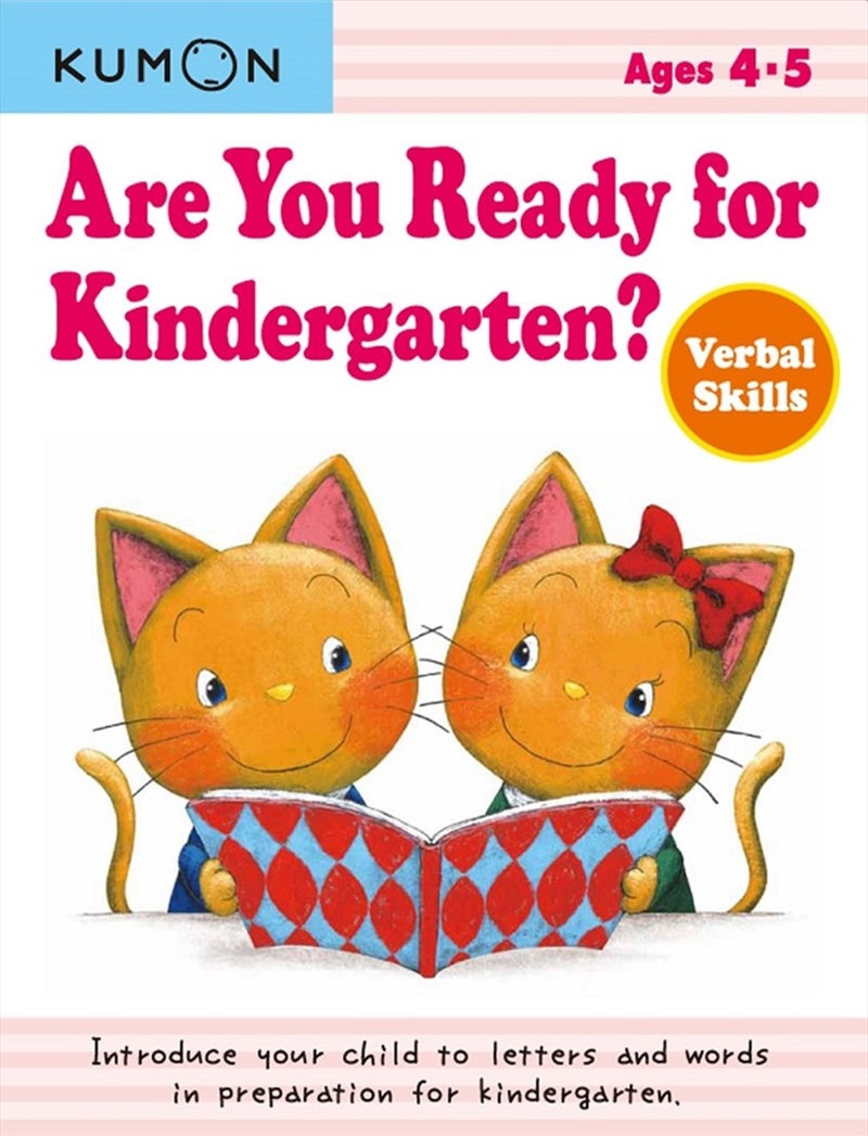 Are You Ready for Kindergarten? Verbal Skills/Product Detail/Children