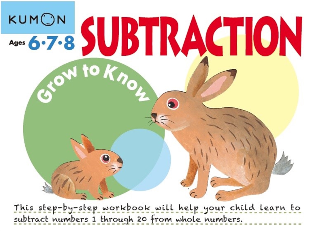 Grow to Know: Subtraction (Ages 6 7 8)/Product Detail/Children