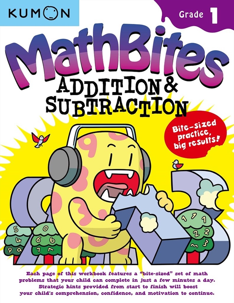 Math Bites: Grade 1 Addition & Subtraction/Product Detail/Kids Educational